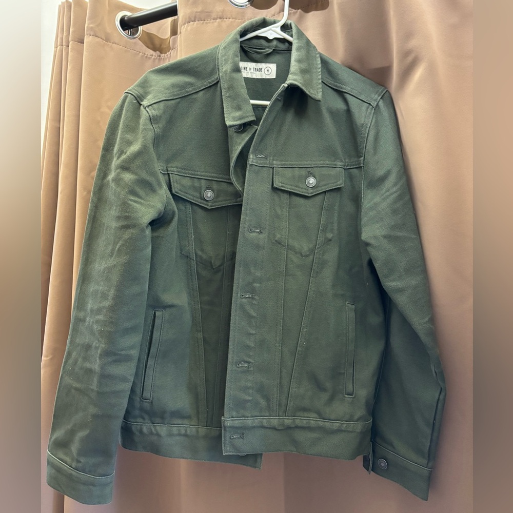 Line of Trade Canvas Trucker Jacket
